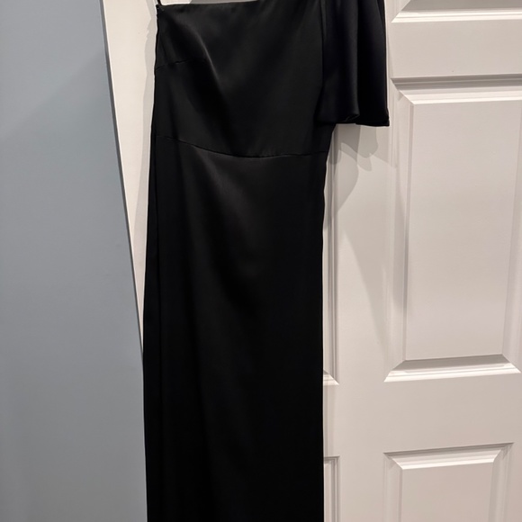 Sachin & Babi One-Shoulder A-line gown - Picture 3 of 3